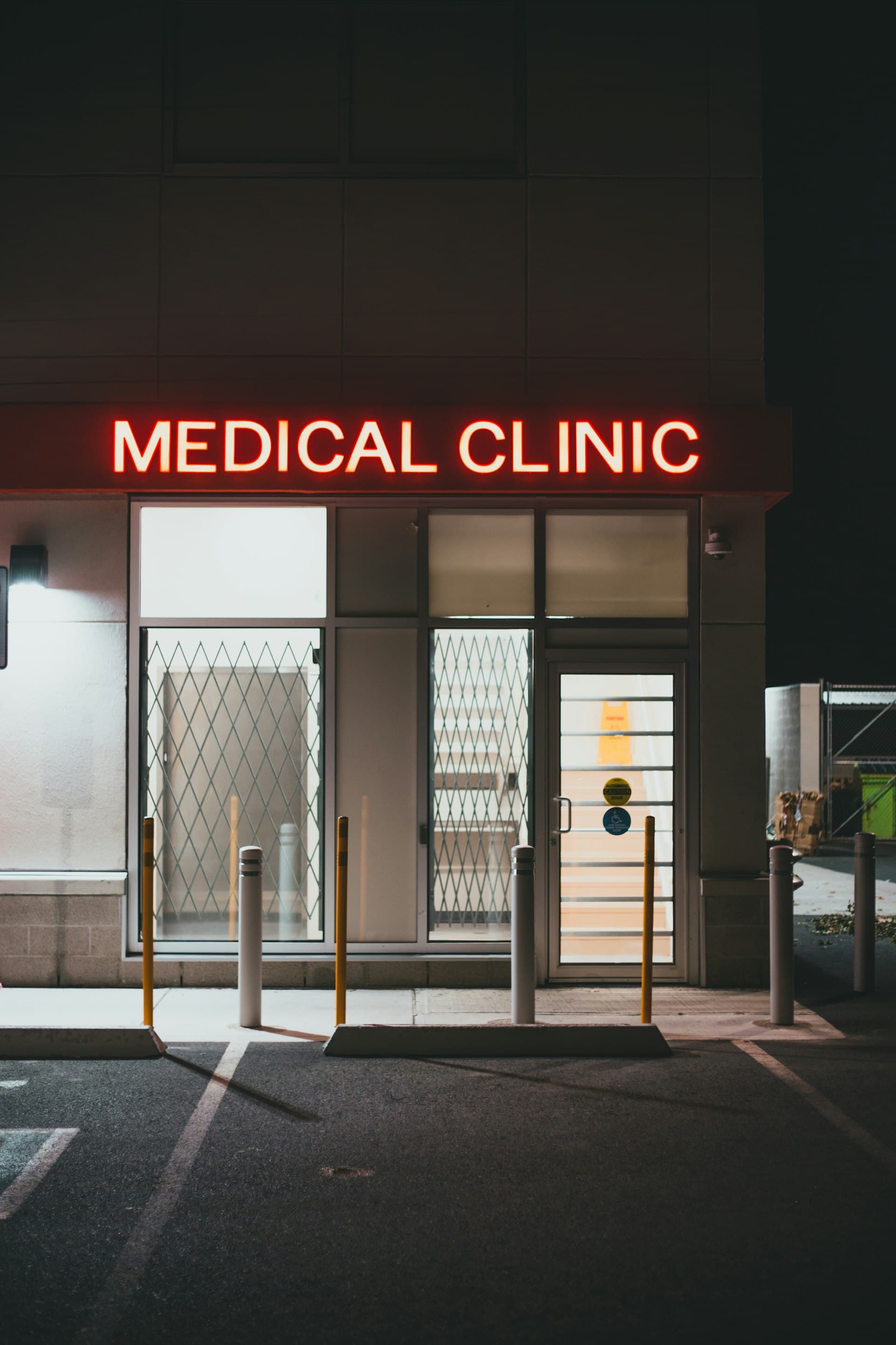 Modern medical clinic office